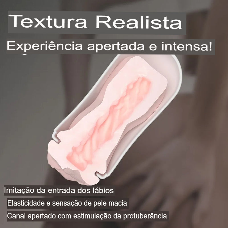 Vagina Portátil - Prazer Garantido na Palma de sua Mão!