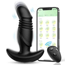 Vibrador Anal de Impulso com Controle Remoto