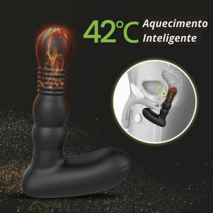 Vibrador Anal de Próstata 6 Polegadas