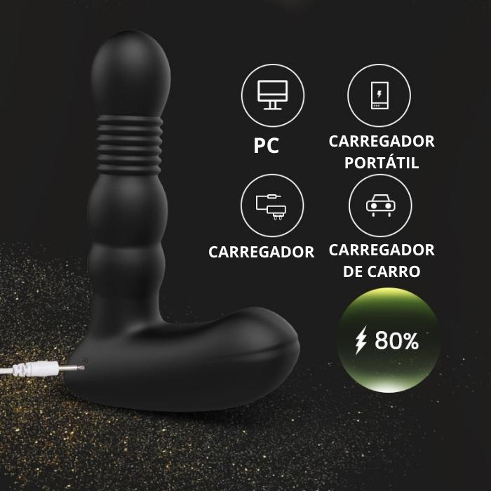 Vibrador Anal de Próstata 6 Polegadas