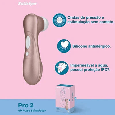 Sugador e Estimulador de Clitóris - Vibrações Intensas