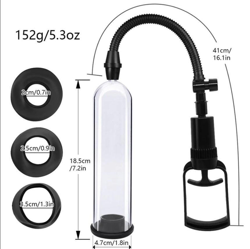 Bomba Peniana Manual - Aumenta Pênis