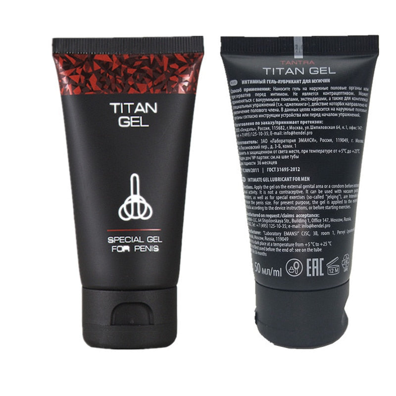 Titan Gel - Potencializa a Performance Masculina e Aumenta