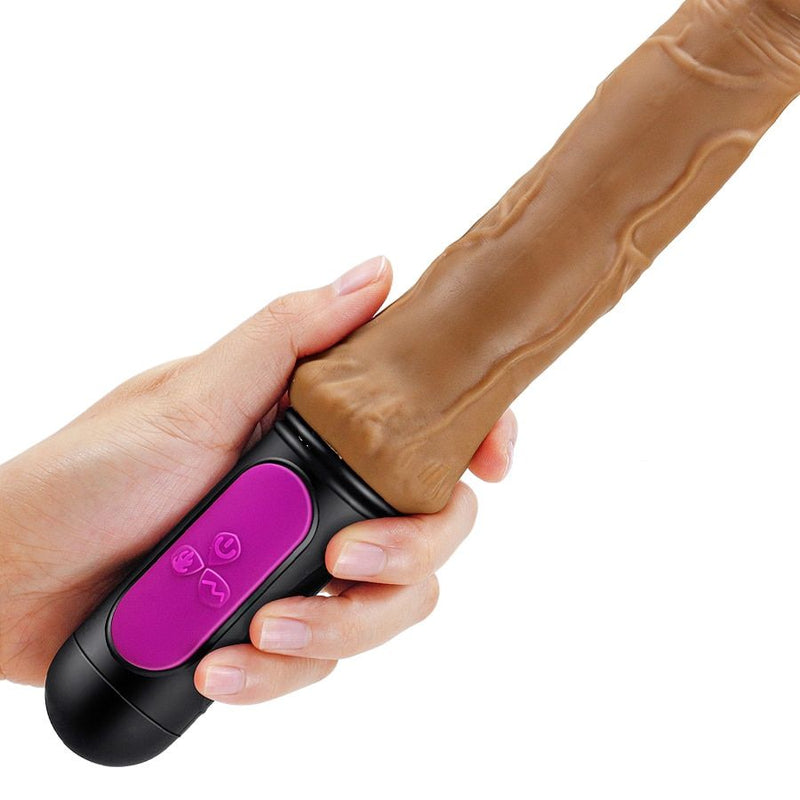 Vibrador Pênis Soft Boy com aquecimento