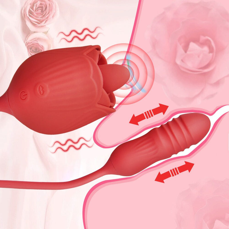 Vibrador Rosa 10 modos