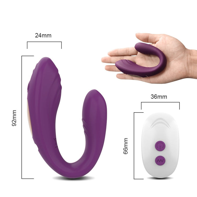 Vibrador Para Casais - Com 10 Tipos De Vibrações