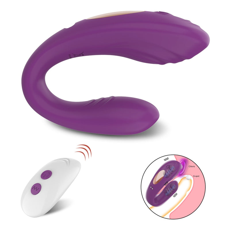 Vibrador Para Casais - Com 10 Tipos De Vibrações