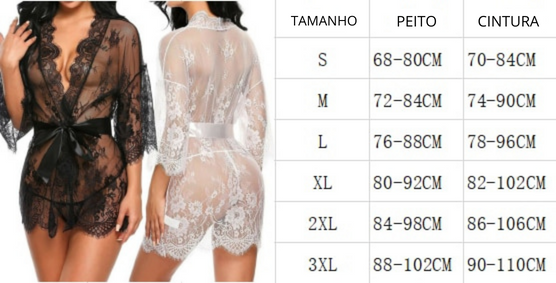 Lingerie Feminina Sexy Com Babados De Renda Transparente