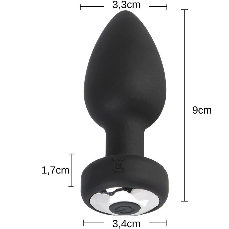 Vibrador Anal Plug - 10 Modos