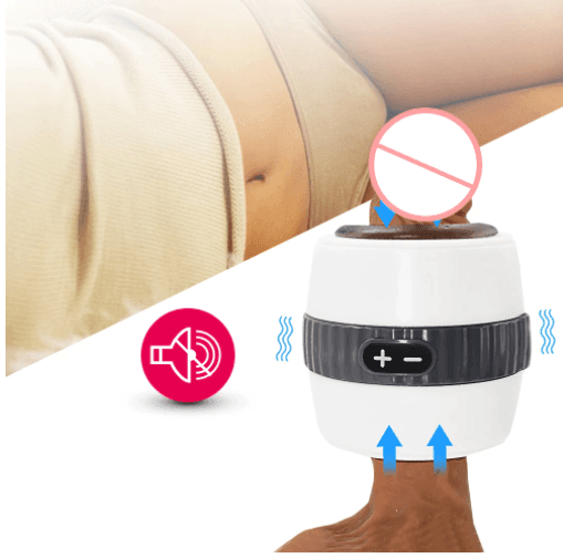 Masturbador Masculino Vibratório - Press Rold